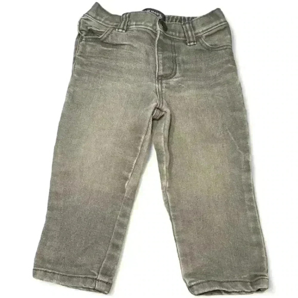 Old Navy Black Wash Skinny Jeans- size 18-24 months - Picture 1 of 4